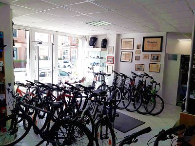 Fahrrad-Städtler - Das Ladengeschäft auf der Bahnhofstraße in Dresden Niedersedlitz
